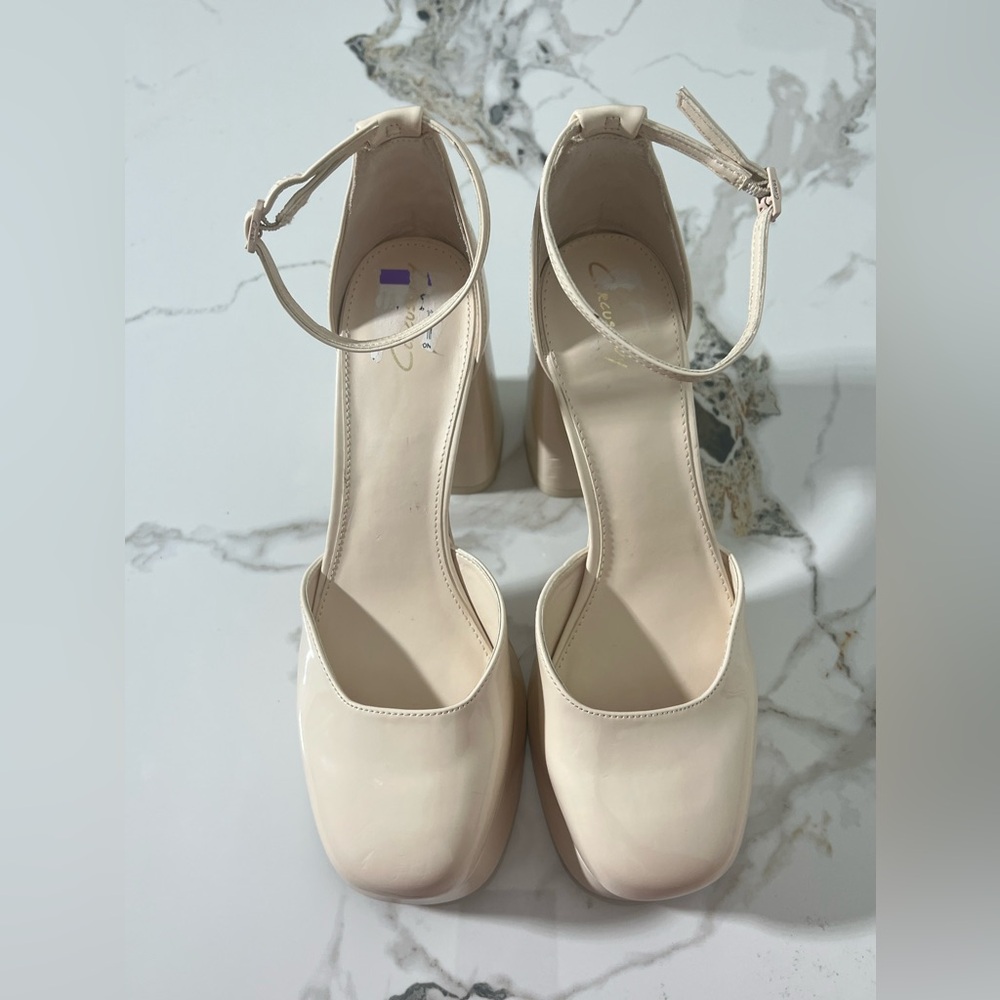 Circus NY by Sam Edelman Women's Rosa Platform Vanilla Bean US-10Medium